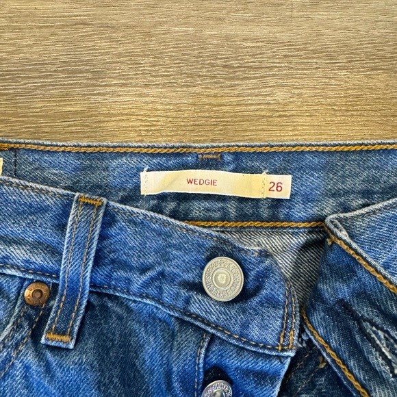 Levi wedgie straight jeans - Picture 3 of 6